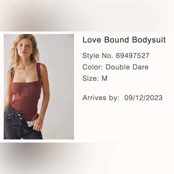 Free People Love Bound Bodysuit - Picture 1 of 5